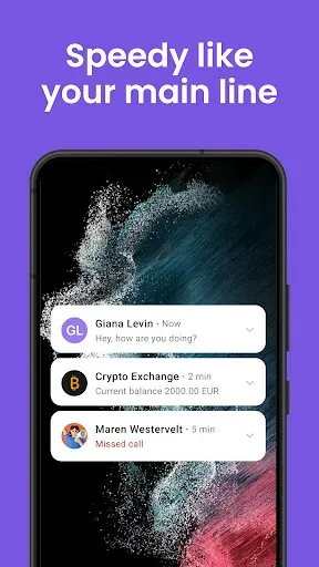 Скриншот 8 — Second Phone Number App: eSIM