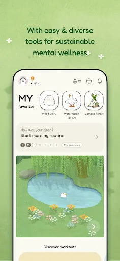 Скриншот 2 — Quabble: Daily Mental Wellness