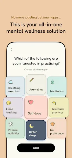 Скриншот 3 — Quabble: Daily Mental Wellness