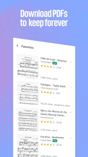 Скриншот 3 — MuseScore: Music Chords & Tabs