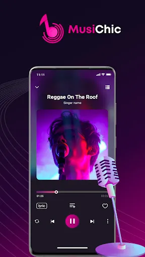 Скриншот 2 — MusiChic-Offline Music Player