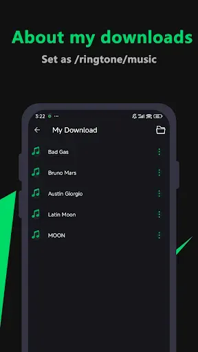 Скриншот 2 — TubeCatcher：MP3 Music Download