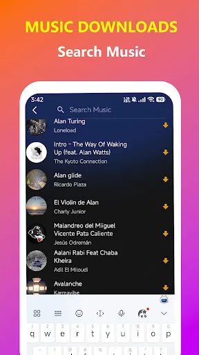 Скриншот 2 — Music Downloader -Mp3 download