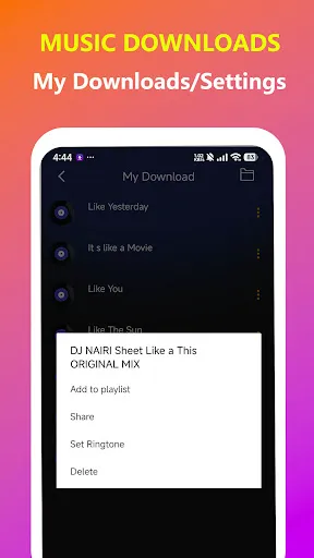 Скриншот 5 — Music Downloader -Mp3 download