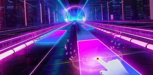 Скриншот 8 — Beat Notes Cyber Music Game