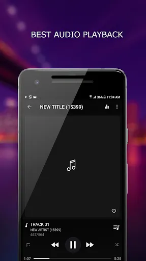 Скриншот 1 — mp3-плеер