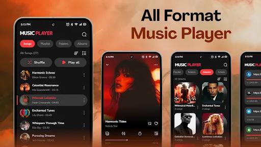 Скриншот 1 — Music Player: Offline MP3