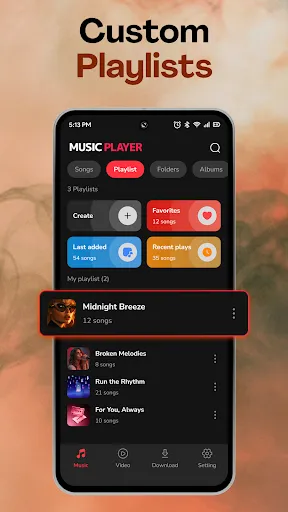 Скриншот 4 — Music Player: Offline MP3