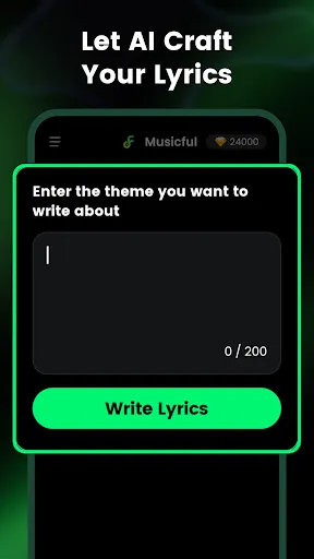 Скриншот 4 — AI Song & Music Maker-Musicful