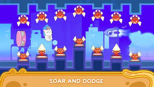 Скриншот 2 — Cat Dash: Cute Cat Music Game