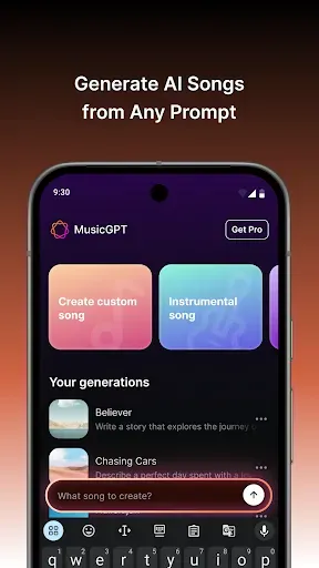 Скриншот 5 — MusicGPT - AI Song Generator