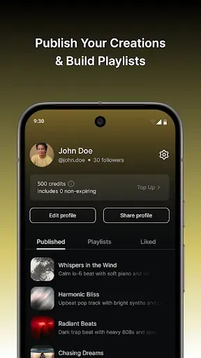 Скриншот 8 — MusicGPT - AI Song Generator