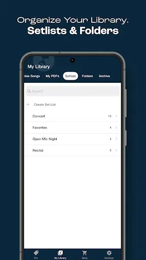 Скриншот 4 — Musicnotes Sheet Music Player