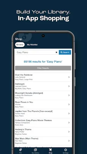 Скриншот 6 — Musicnotes Sheet Music Player