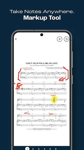 Скриншот 7 — Musicnotes Sheet Music Player