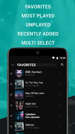 Скриншот 2 — BlackPlayer Music Player