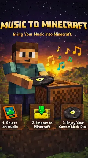 Скриншот 5 — Music To Minecraft | McToMc