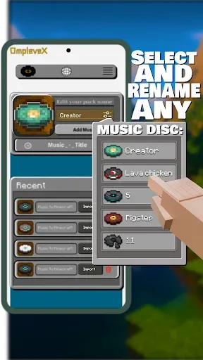 Скриншот 7 — Music To Minecraft | McToMc