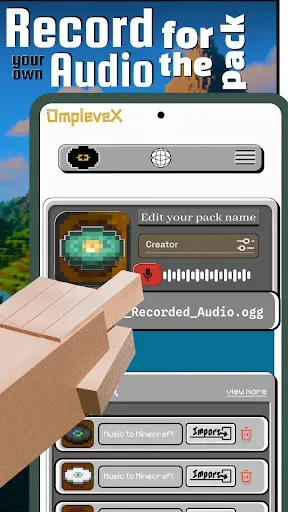 Скриншот 8 — Music To Minecraft | McToMc