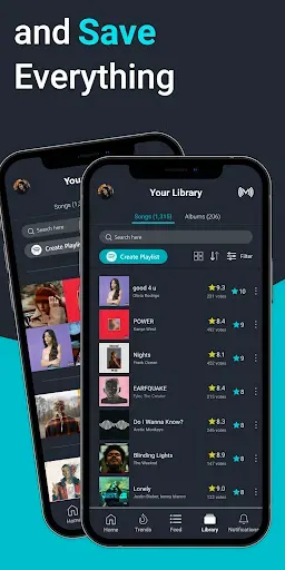 Скриншот 3 — Musis - Оцените музыку Spotify