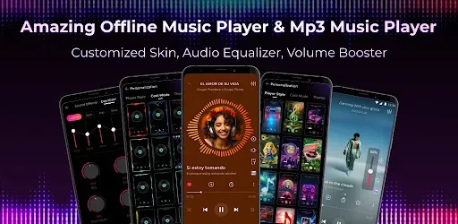 Скриншот 1 — Offline Music Mp3 Player- Muso