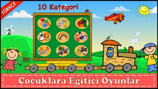 Скриншот 1 — 2-5 Yaş: Çocuklar için Oyunlar
