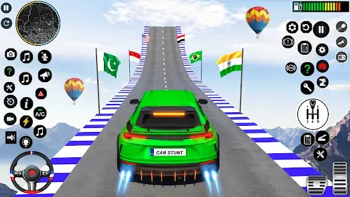 Скриншот 6 — Crazy Car Stunts: GT Car Games