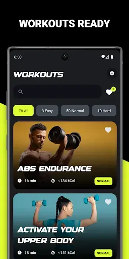 Скриншот 5 — Dumbbell Training App