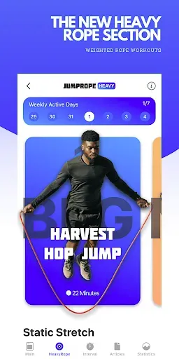 Скриншот 4 — Jump Rope Training App