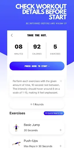 Скриншот 6 — Jump Rope Training App