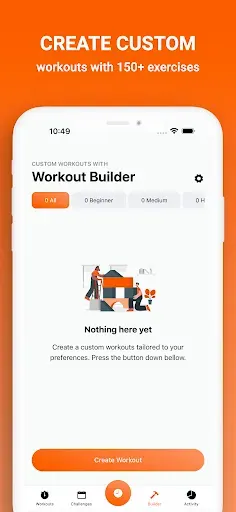 Скриншот 5 — Resistance Band Training App