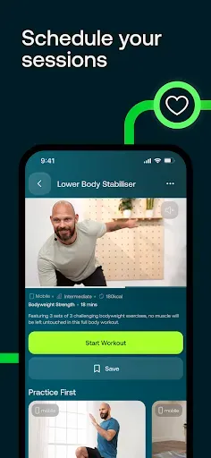 Скриншот 2 — Mvmnt: Home Workout Plans
