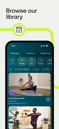 Скриншот 5 — Mvmnt: Home Workout Plans