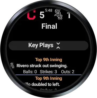 Скриншот 3 — Premium MLB for Wear OS