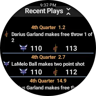 Скриншот 3 — Premium NBA Basketball Scores