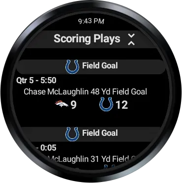 Скриншот 5 — National Football Scores