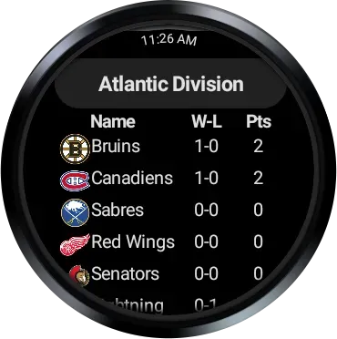 Скриншот 4 — Premium NHL for Wear