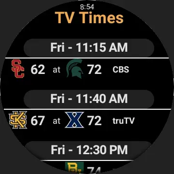 Скриншот 7 — NCAA Men Basketball Scores