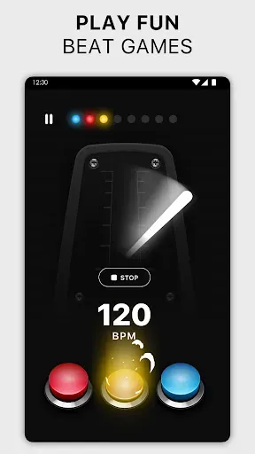 Скриншот 2 — Metronome Pro - Beat & Tempo
