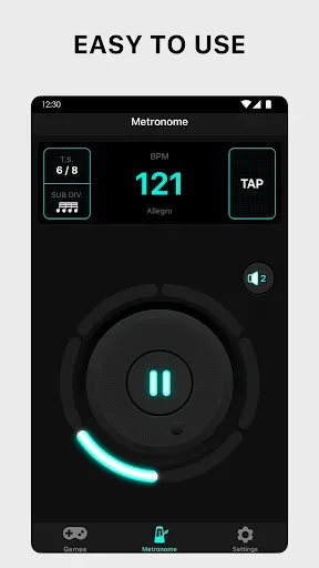 Скриншот 3 — Metronome Pro - Beat & Tempo