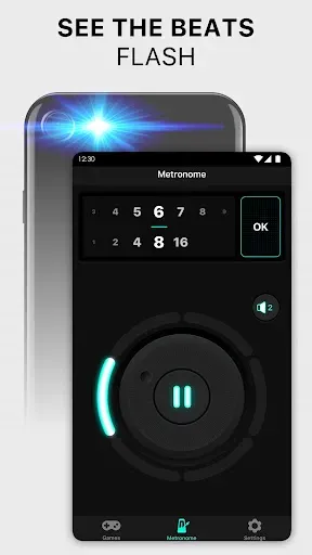 Скриншот 4 — Metronome Pro - Beat & Tempo