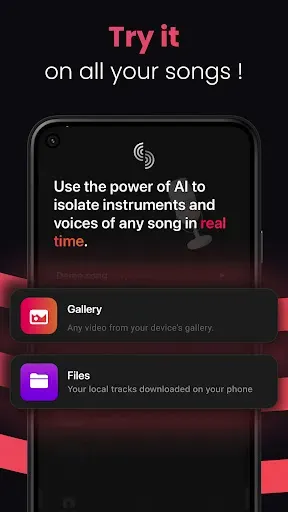 Скриншот 3 — Stemz: AI Tool for Musicians