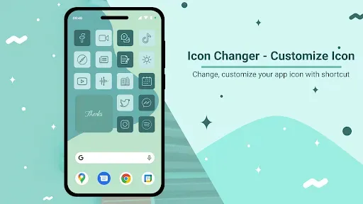Скриншот 1 — Icon Changer - Customize Icon