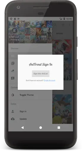 Скриншот 3 — AniTrend - Track Anime, Manga!