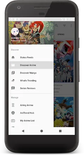 Скриншот 4 — AniTrend - Track Anime, Manga!
