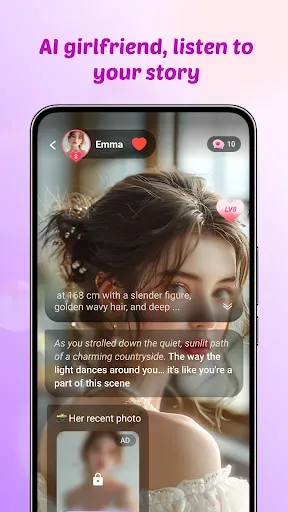 Скриншот 2 — Sweet AI - Virtual Companion