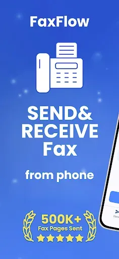 Скриншот 1 — FaxFlow - Send Fax from Phone