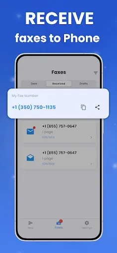 Скриншот 6 — FaxFlow - Send Fax from Phone