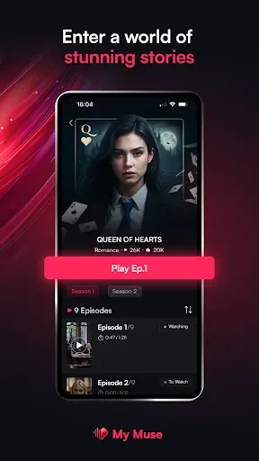 Скриншот 3 — My Muse: Drama AI Series in HD