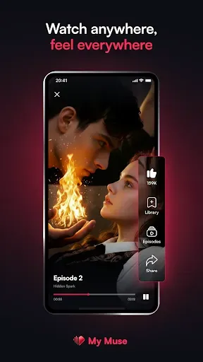 Скриншот 4 — My Muse: Drama AI Series in HD